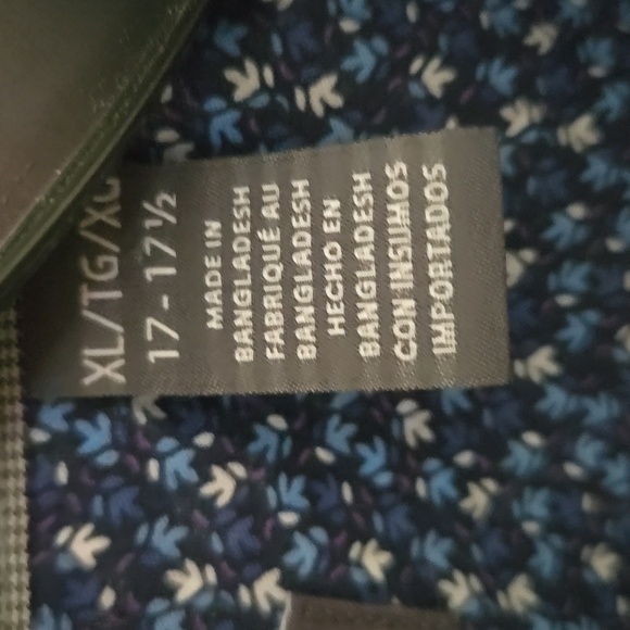 Van Heusen Blue Patterned Shirt - Picture 7 of 13